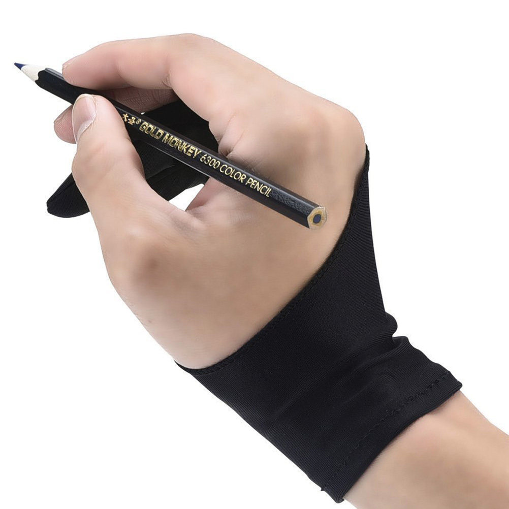 2Pcs Two Finger Drawing Gloves - đánh giá và giá Drawing Glove Artist